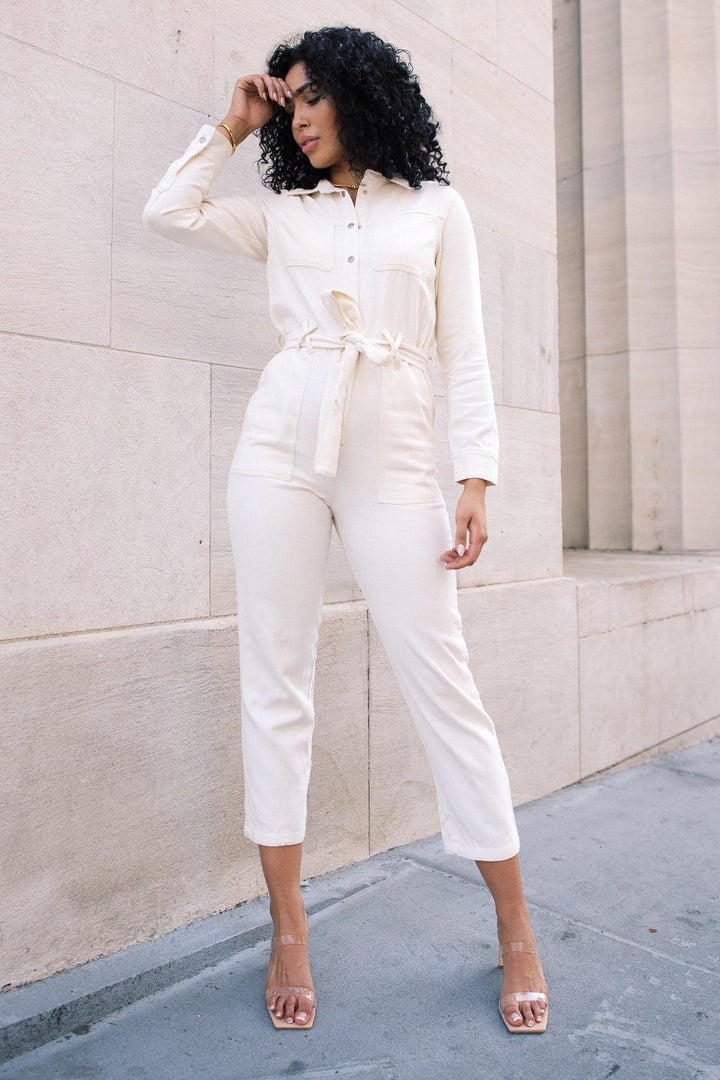 Jump Into Chic Utility Jumpsuit - JO+CO