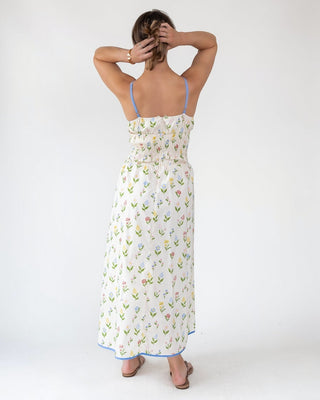June Meadow Tie - Front Midi Dress - Final Sale - JO+CO