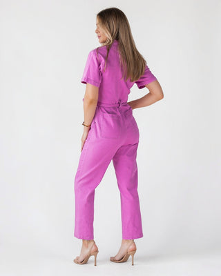 Kendall Pink Washed Jumpsuit - Final Sale - JO+CO