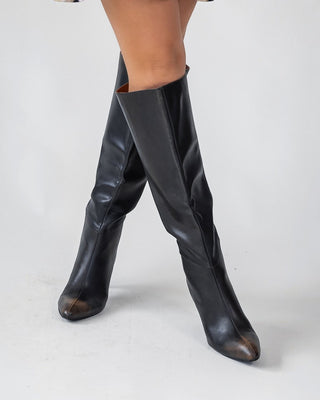 Lexington Black Knee High Boot - Final Sale - JO+CO