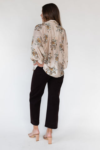 Maribel Floral Print Top - Final Sale - JO+CO