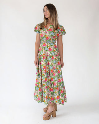 Marigold Floral Maxi Dress - JO+CO