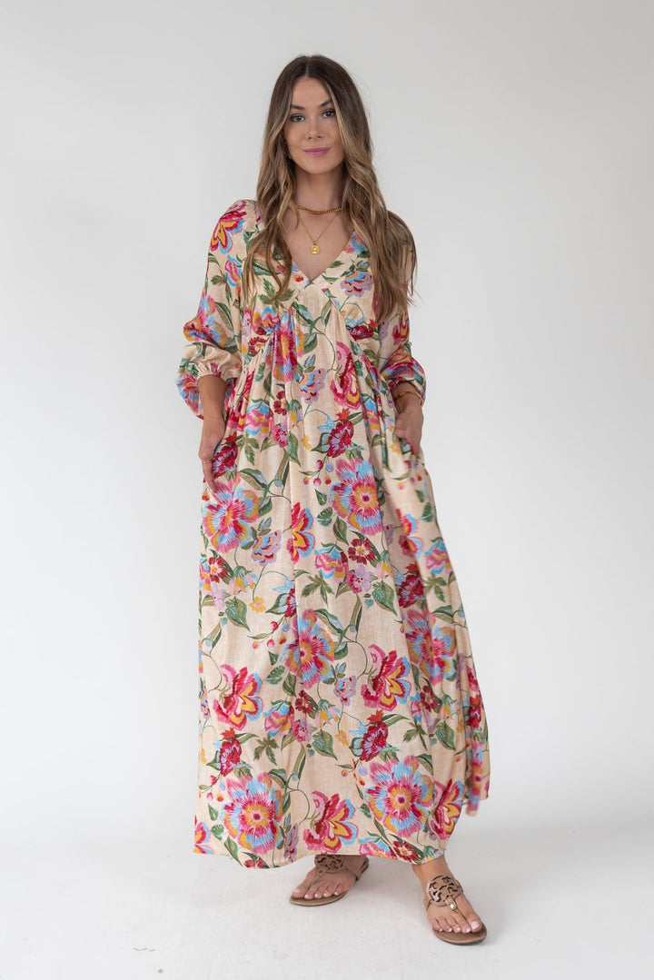 Mariposa Bloom Maxi Dress - Final Sale - JO+CO
