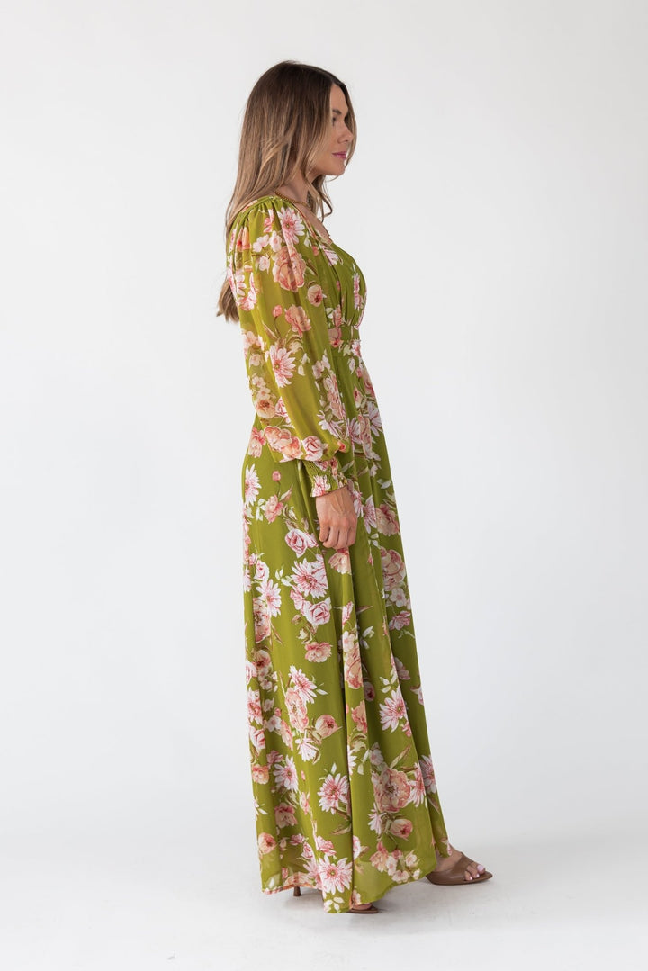 Meadow Bloom Floral Maxi Dress - Final Sale - JO+CO