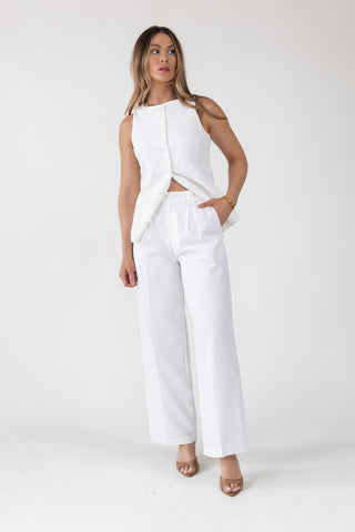 Monaco Wide - Leg Trouser - Final Sale - JO+CO