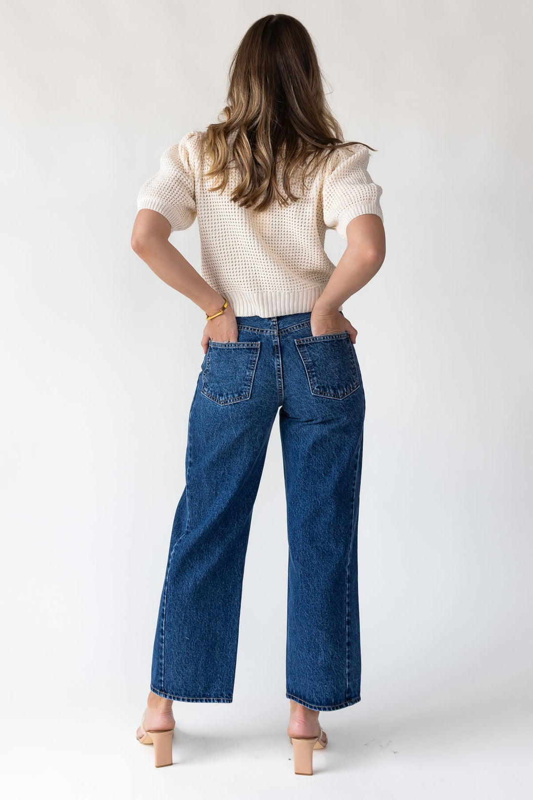 Nicolete Dark Barrel Twist Jean - Final Sale - JO+CO