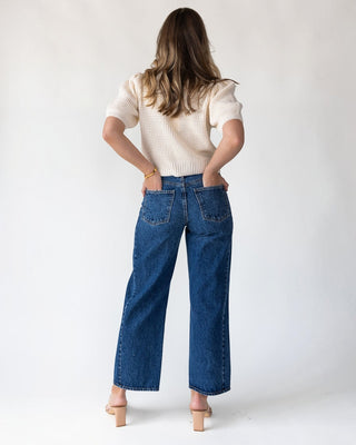 Nicolete Dark Barrel Twist Jean - Final Sale - JO+CO