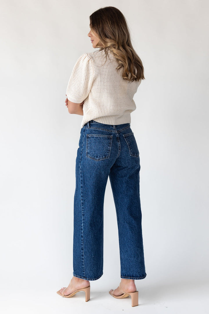 Nicolete Dark Barrel Twist Jean - Final Sale - JO+CO
