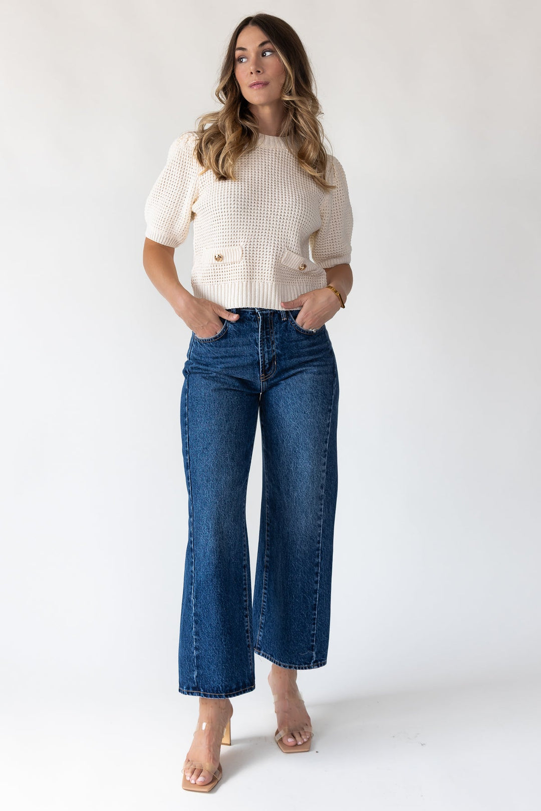 Nicolete Dark Barrel Twist Jean - Final Sale - JO+CO