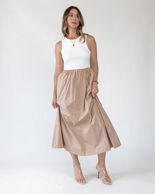 Parker Two - Tone Midi Dress - Final Sale - JO+CO