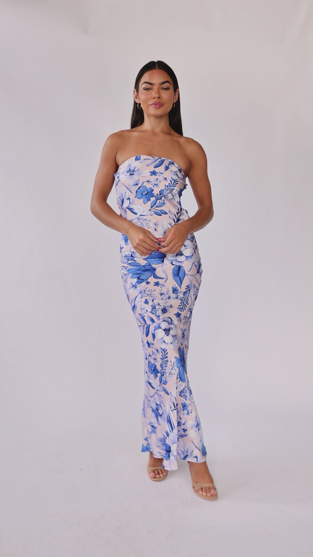 Lawson Blue Floral Maxi Dress - Final Sale