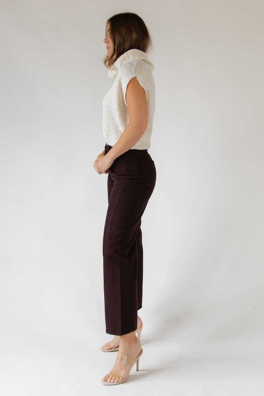 Remi Cream Cowl Sweater - JO+CO