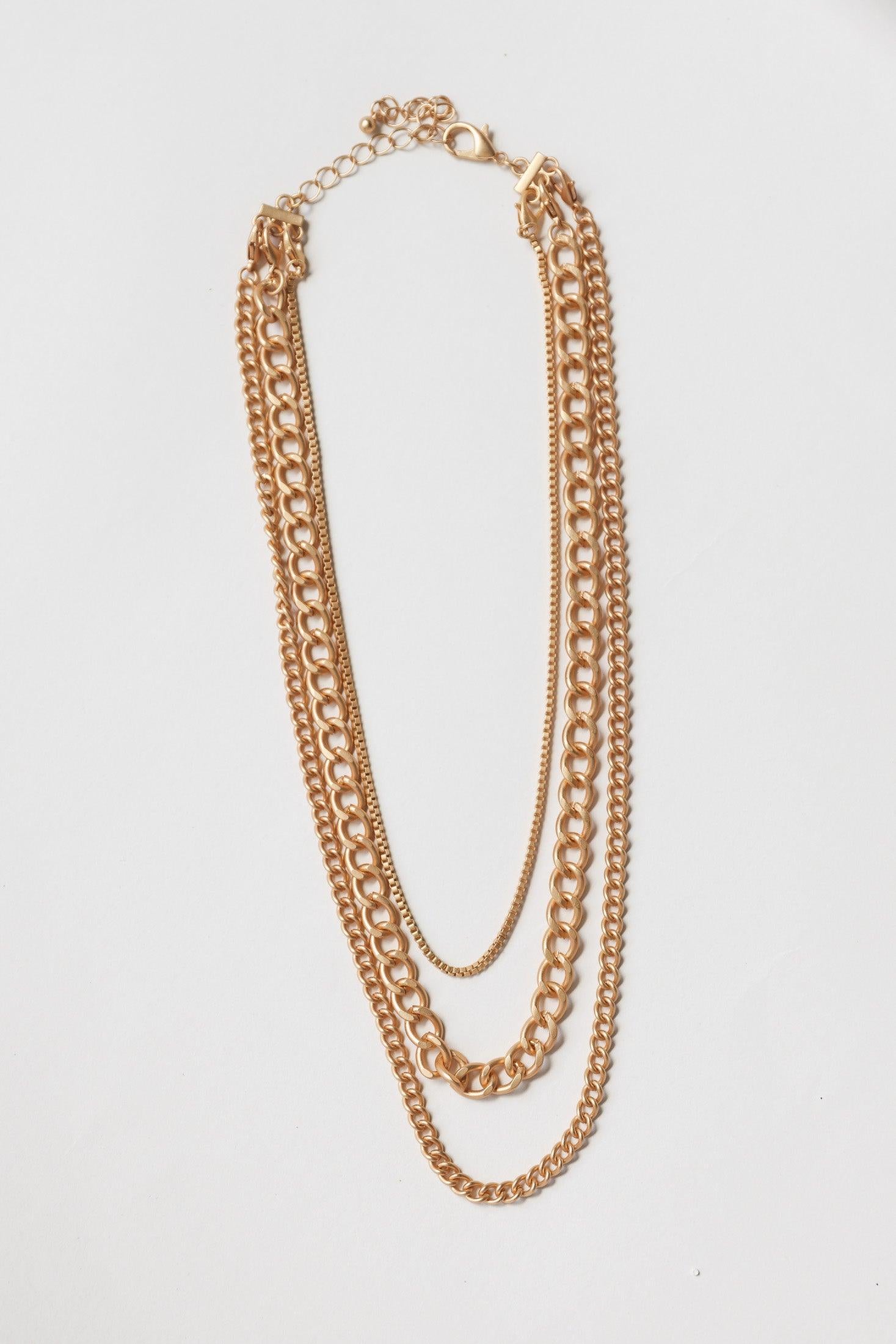 Wrenlee Gold Chain Necklace - Final Sale