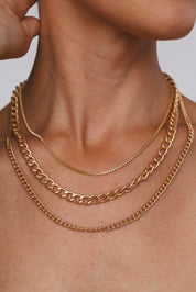 Wrenlee Gold Chain Necklace - Final Sale