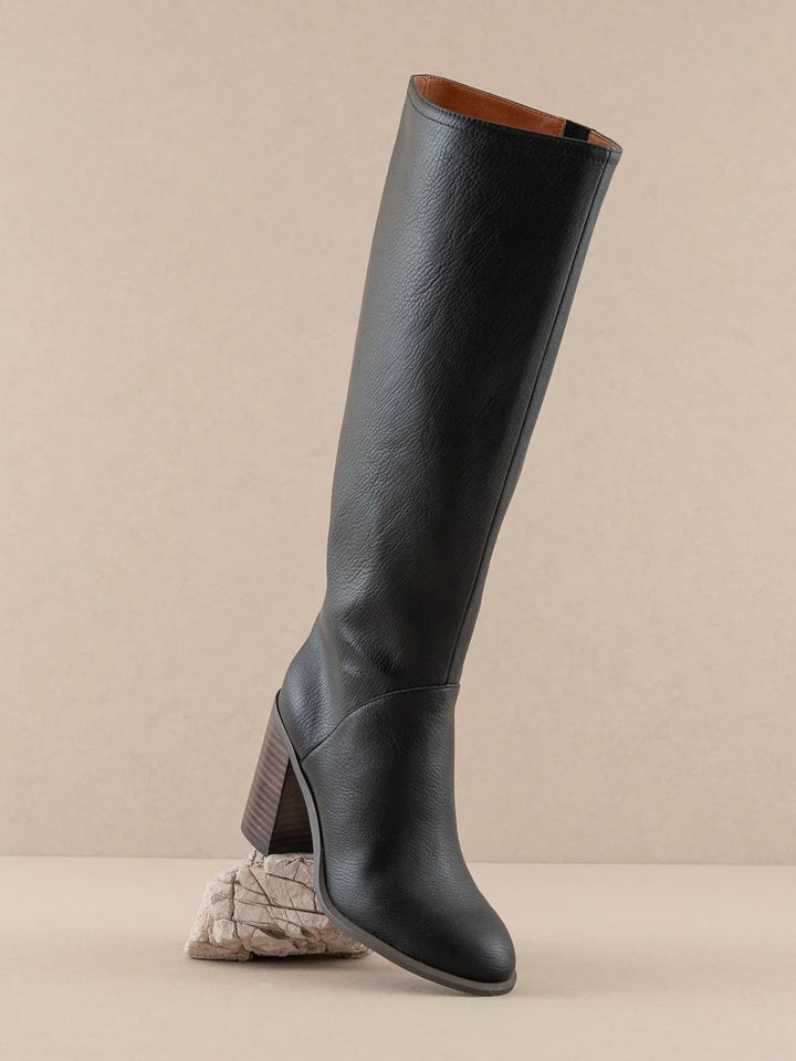 Shiloh Black Block Heel Boot - Final Sale - JO+CO