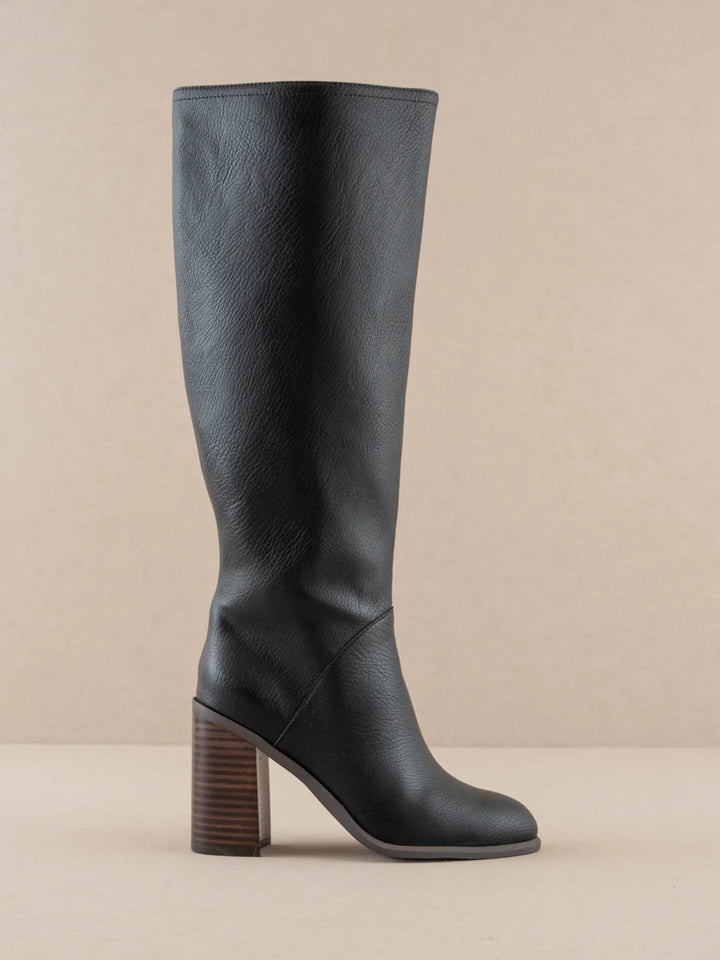 Shiloh Black Block Heel Boot - Final Sale - JO+CO