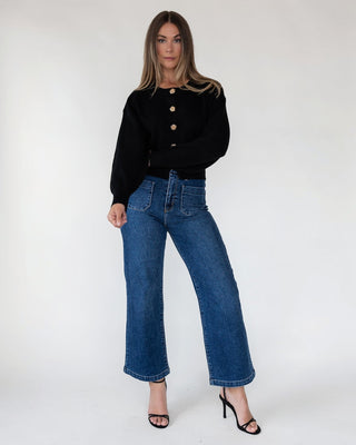 Stella Dark Wide Leg Denim - JO+CO