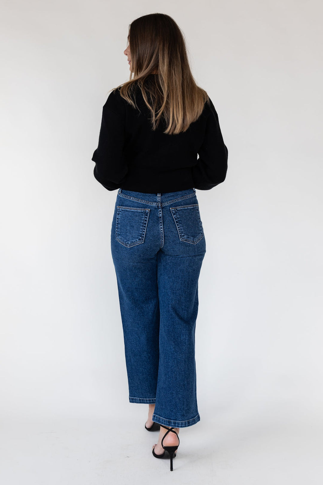 Stella Dark Wide Leg Denim - JO+CO
