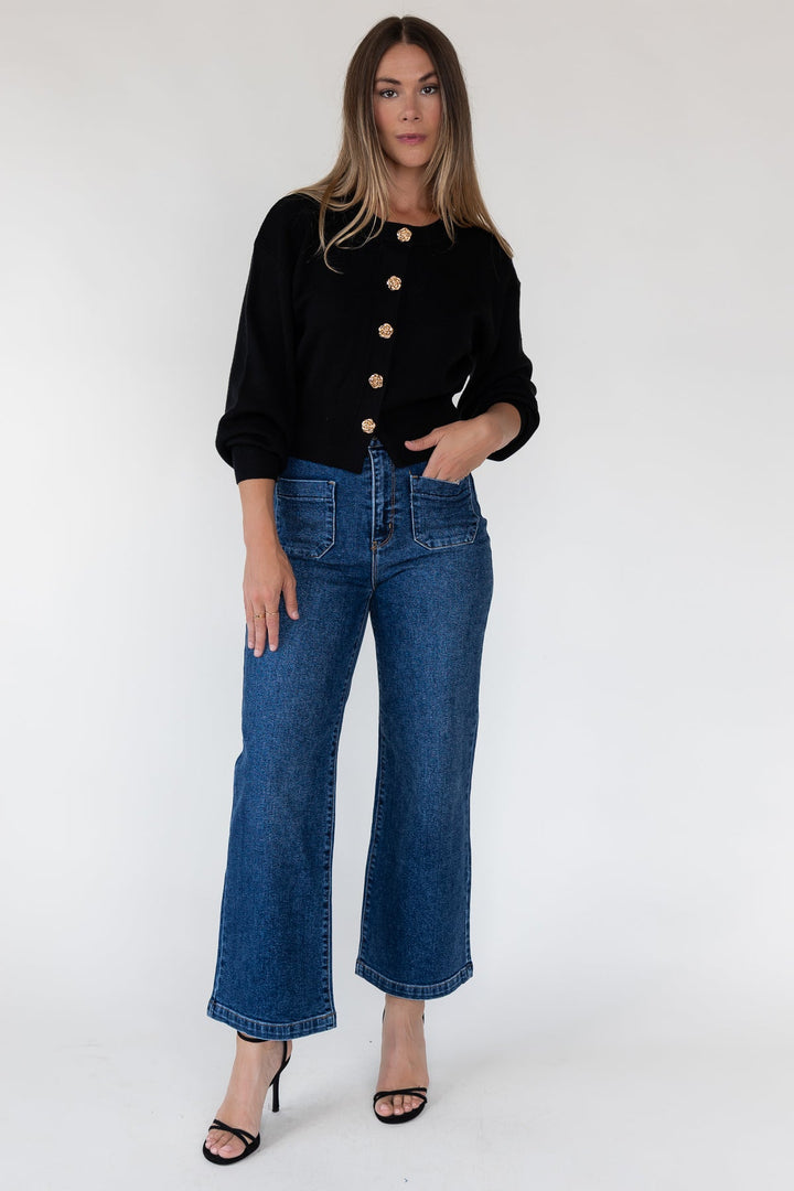 Stella Dark Wide Leg Denim - JO+CO