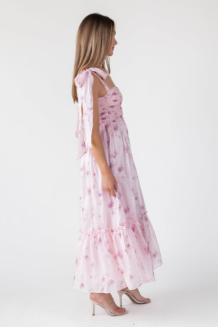 Sweet Serenade Rose Pink Corset Dress - Final Sale - JO+CO