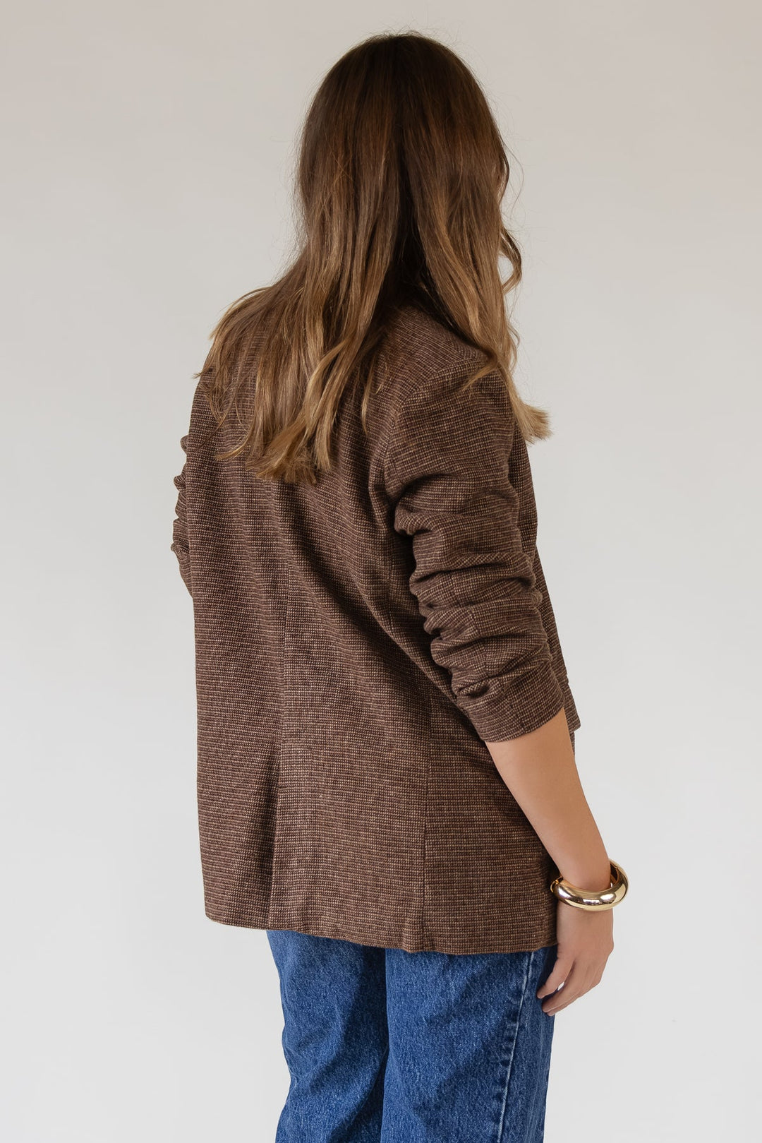 The Ellis Blazer — Chestnut - JO+CO