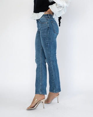 Vanessa Medium Wash Straight Denim - Final Sale - JO+CO