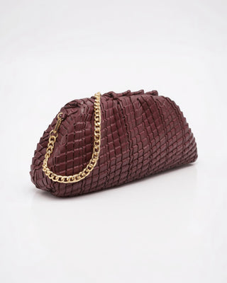 Veronica Clutch: Wine - JO+CO