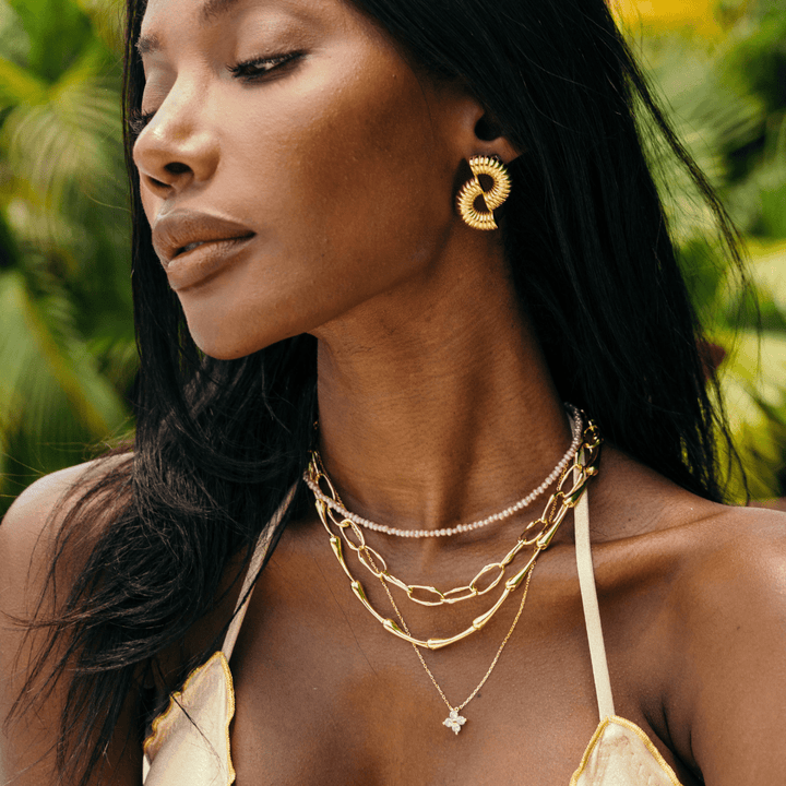 Victoria Necklace: Gold - JO+CO