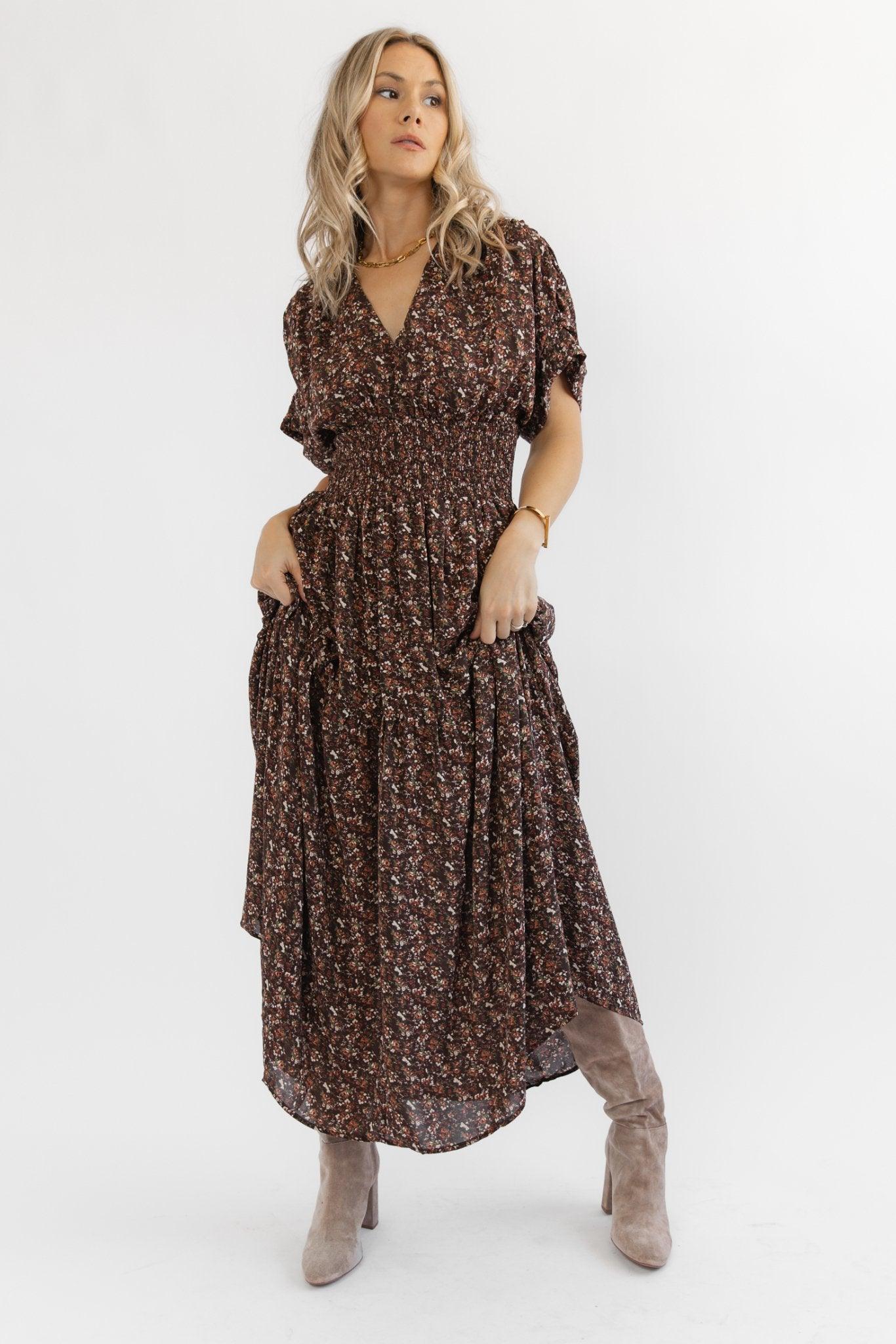 Falling For Florals Maxi Dress - JO+CO