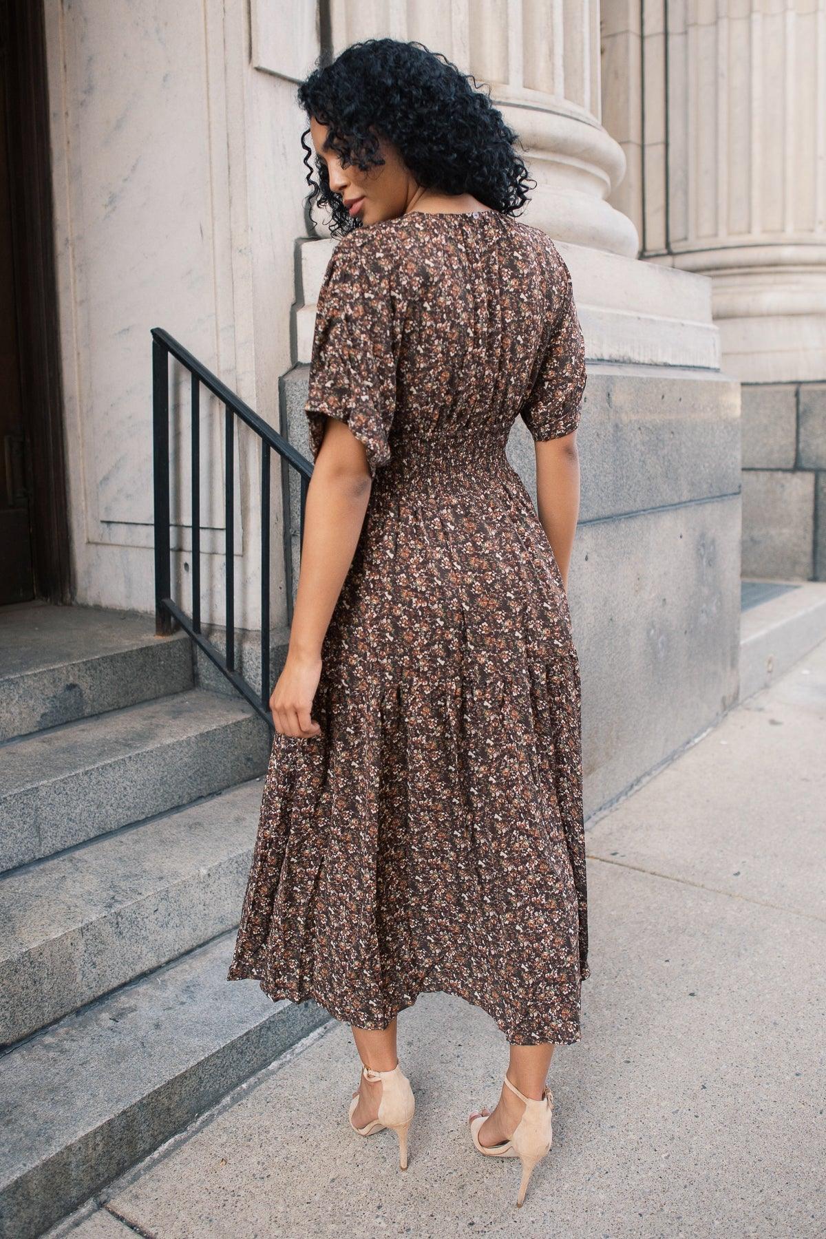 Falling For Florals Maxi Dress - JO+CO