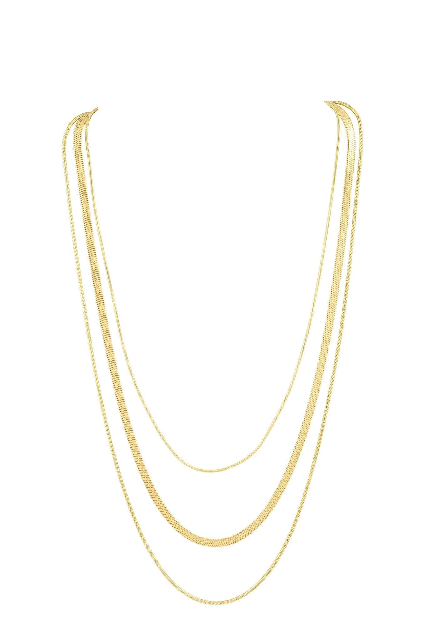 Rio Multi Chain Necklace - Final Sale - JO+CO